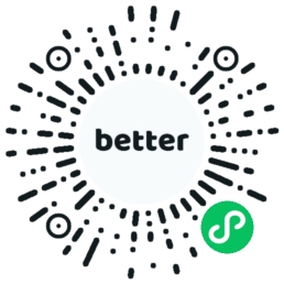 Better 微信小程序码